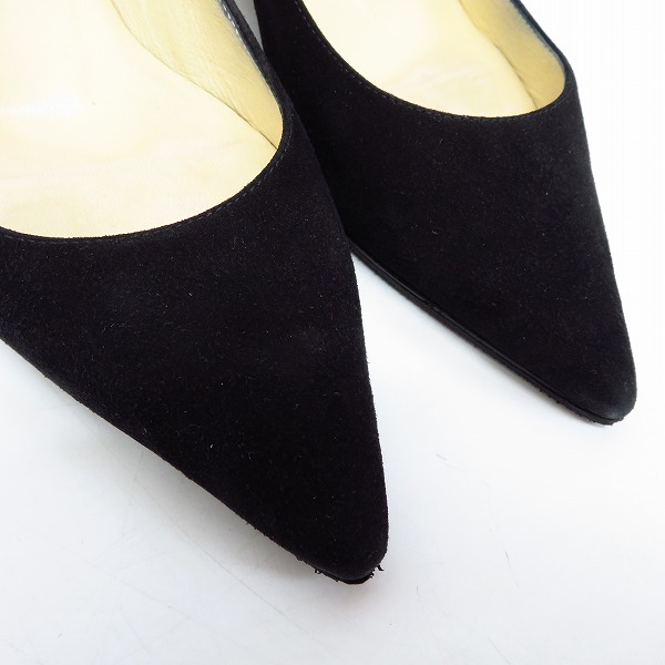 実際に弊社で買取させて頂いたJIMMY CHOO/ジミーチュウ スウェード調 パンプス　35.5の画像 6枚目