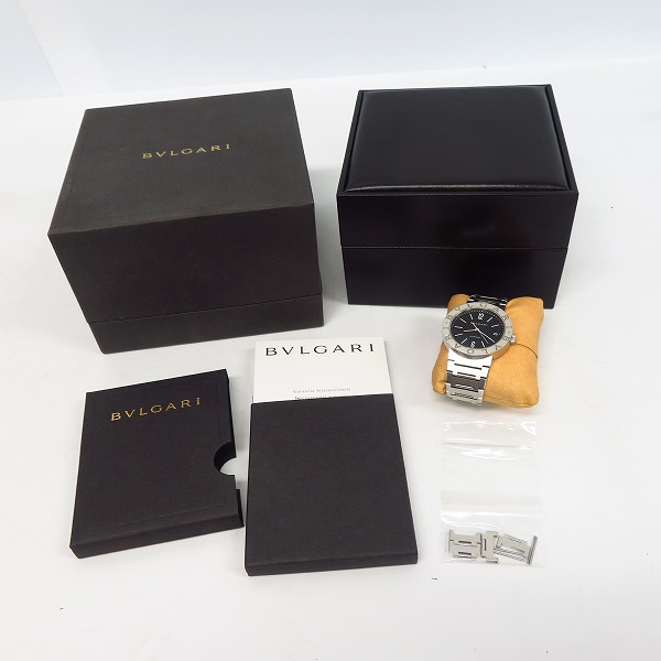 実際に弊社で買取させて頂いたBVLGARI/ブルガリ BB38SS ブルガリブルガリ デイト 自動巻きの画像 6枚目