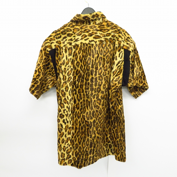 実際に弊社で買取させて頂いたGOODENOUGH/GDEH/グッドイナフ レオパード 半袖シャツ/Mの画像 1枚目