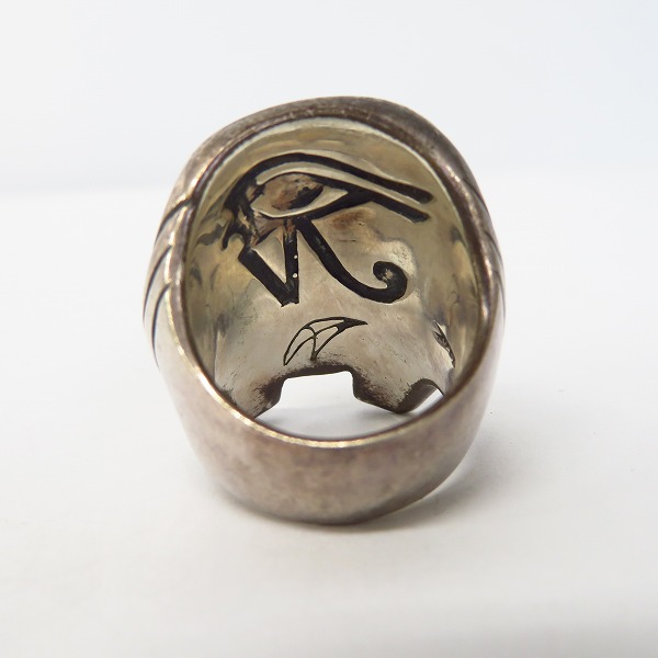 実際に弊社で買取させて頂いたCRAZY PIG/クレイジーピッグ ホルスヘッドリング/21号の画像 3枚目