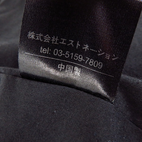 実際に弊社で買取させて頂いたjunhashimoto/ジュンハシモト レザージャケット M-65/48の画像 4枚目