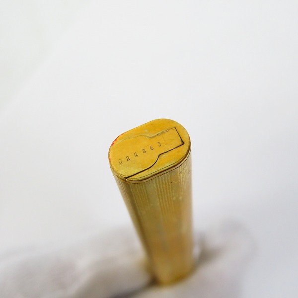 実際に弊社で買取させて頂いたCartier/カルティエ カートリッジ式  金色ボールペン ケース付の画像 1枚目