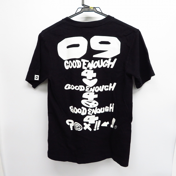 実際に弊社で買取させて頂いたGOOD ENOUGH/グッドイナフ ビッグGロゴTシャツ ブラック/Sの画像 1枚目