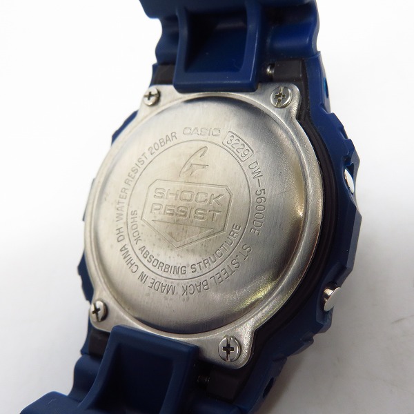 実際に弊社で買取させて頂いたG-SHOCK/Gショック デニムドカラー スクエアモデル/DW-5600DE-2JFの画像 4枚目