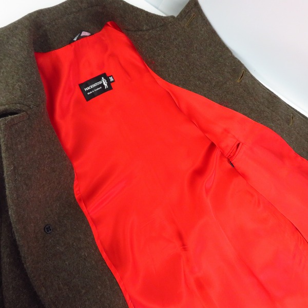 実際に弊社で買取させて頂いたMACINTOSH/マッキントッシュ ウール メルトンコート 36の画像 2枚目