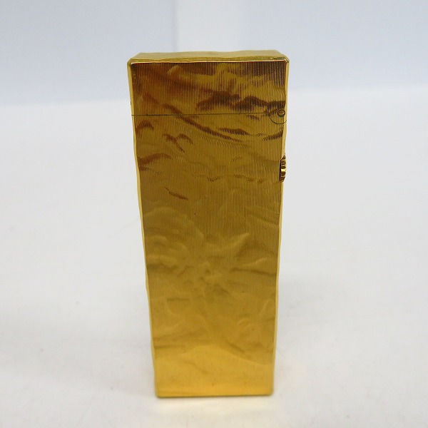 実際に弊社で買取させて頂いたdunhill/ダンヒル ロゴ入り ローラガスライター ゴールドの画像 1枚目