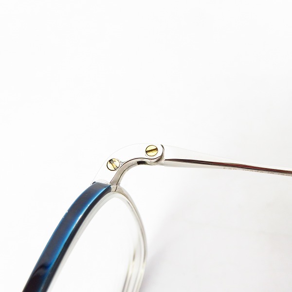 実際に弊社で買取させて頂いたOG×OLIVER GOLDSMITH/オリバーゴールドスミス Garageman/ガレージマン Col.014-2 眼鏡/メガネフレームの画像 5枚目