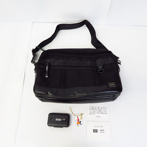 実際に弊社で買取させて頂いたPORTER/ポーター HEAT/ヒート SHOULDER BAG/ショルダーバッグ/703-07969の画像 8枚目