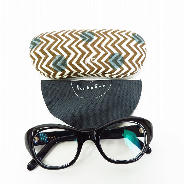 実際に弊社で買取させて頂いた白山眼鏡店/ハクサンガンキョウテン フルリム メガネフレームの画像 6枚目