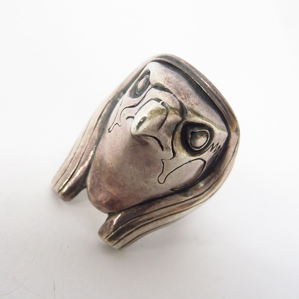 実際に弊社で買取させて頂いたCRAZY PIG/クレイジーピッグ ホルスヘッドリング/21号