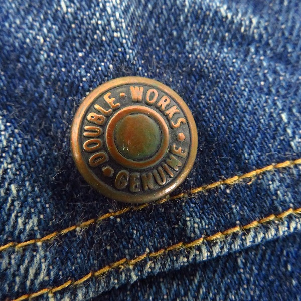 実際に弊社で買取させて頂いたWAREHOUSE/ウェアハウス DUBBLEWORKS/ダブルワークス  デニムパンツ/ジーンズ Size：30の画像 7枚目