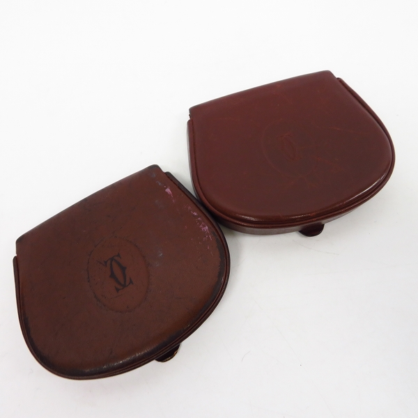 実際に弊社で買取させて頂いたCartier/カルティエ マストライン コインケース 2点セット