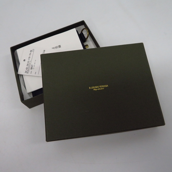 実際に弊社で買取させて頂いたPORTER×BEAMS/ポーター×ビームス B印 ヨシダ  別注 HOLIDAY WALLET レザー 財布の画像 8枚目