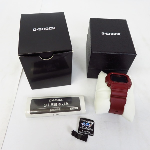 G-SHOCK/Gショック ミリタリーテイスト ボルドーカラー GW-M5610EW-4JF