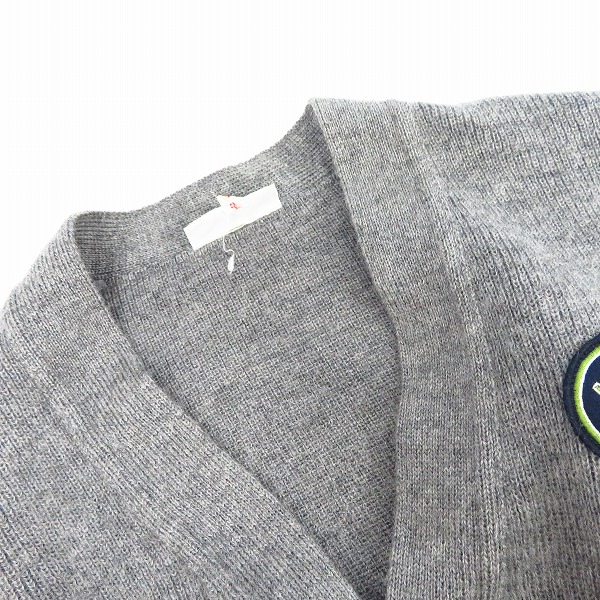 実際に弊社で買取させて頂いたLACOSTE/ラコステ ウール ニットカーディガン グレー 3の画像 4枚目