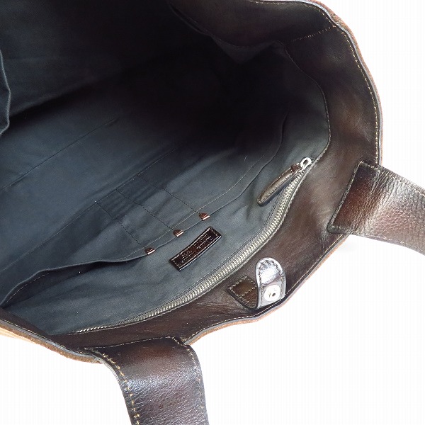 実際に弊社で買取させて頂いたDaniel&Bob/ダニエルアンドボブ スエードレザー トートバッグの画像 3枚目