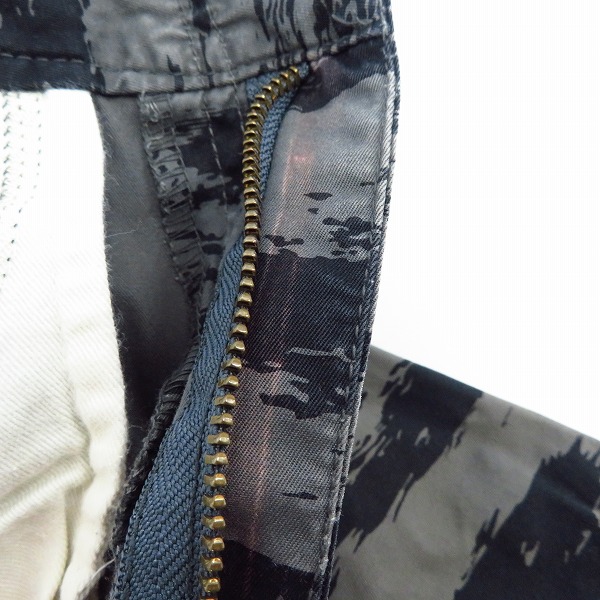 実際に弊社で買取させて頂いたBackChannel/バックチャンネル カモフラ カーゴパンツ/XLの画像 5枚目