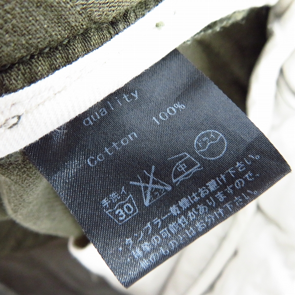 実際に弊社で買取させて頂いたdrestrip/ドレストリップ カーゴハーフパンツ カーキの画像 4枚目