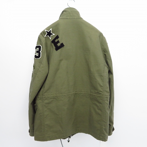 実際に弊社で買取させて頂いたuniform experiment/ユニフォームエクスペリメント 16SS ミリタリージャケット ワッペン/4の画像 1枚目