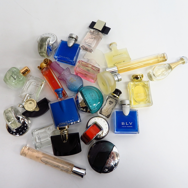実際に弊社で買取させて頂いたBVLGARI/JILLSTUART/ANNA SUI他 ミニ香水/フレグランス EDP/EDT おまとめ