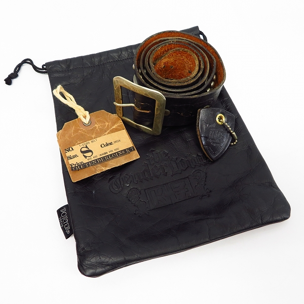 実際に弊社で買取させて頂いたTENDERLOIN×HTC×PORTER/テンダーロイン×HTC×ポーター T-STUDS BELT スタッズベルト 32の画像 8枚目