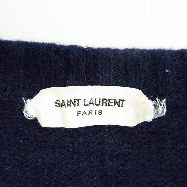 SAINT LAURENT PARIS/サンローラン 14AW ウールカシミアニット