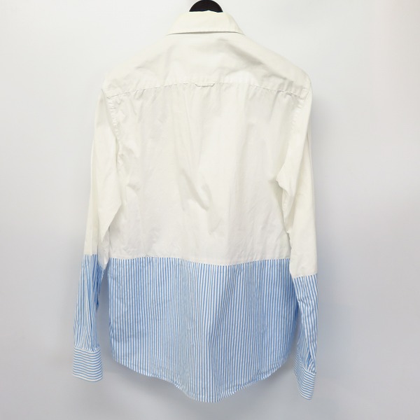 実際に弊社で買取させて頂いたuniform experiment/ユニフォームエクスペリメント 2トーン レギュラーカラーシャツ UE-120020/1の画像 1枚目