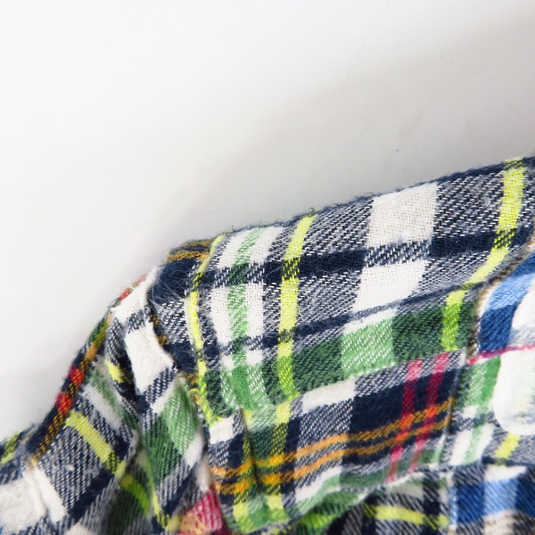 実際に弊社で買取させて頂いたGOODENOUGH/グッドイナフ チェック柄 ワークシャツ/1の画像 7枚目