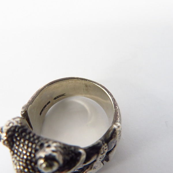 実際に弊社で買取させて頂いたCRAZY PIG/クレイジーピッグ フロッグリング 18.5号の画像 7枚目