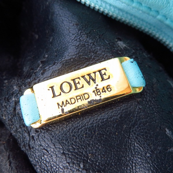 実際に弊社で買取させて頂いた LOEWE/ロエベ レザー ハンドバッグ の画像 4枚目