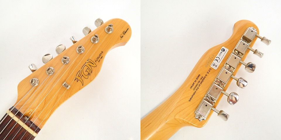 実際に弊社で買取させて頂いた★FUJIGEN/フジゲン NTL200 2TS テレキャスター タイプ エレキギター ソフトケース付きの画像 3枚目
