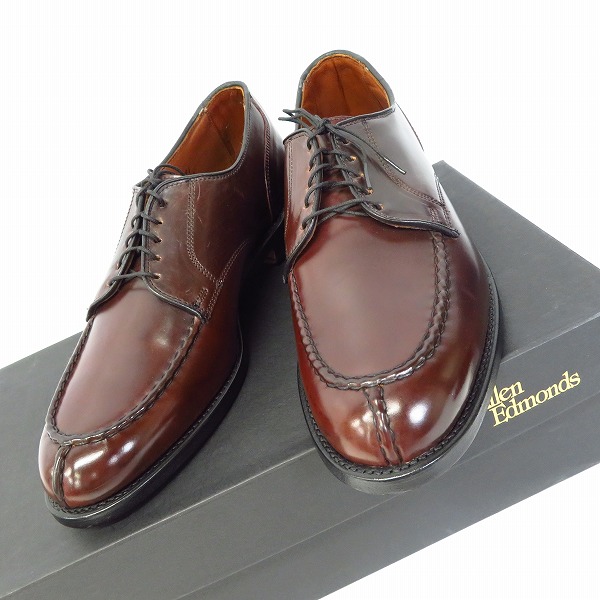 実際に弊社で買取させて頂いたALLEN EDMONDS/アレンエドモンド レザーレースアップシューズ/2291/9