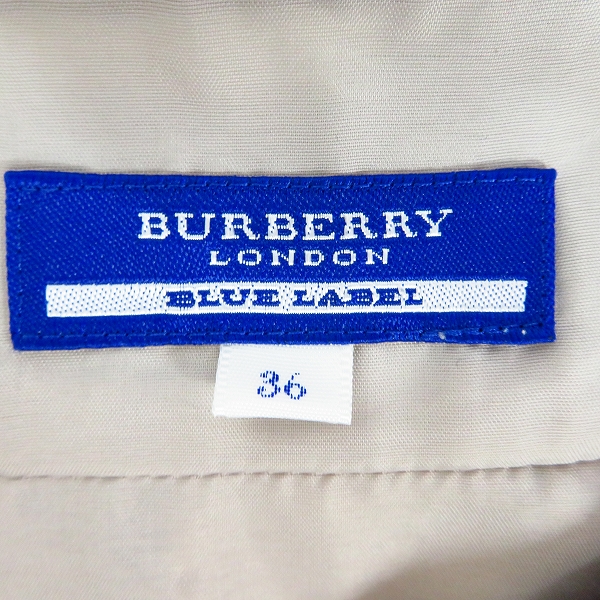 実際に弊社で買取させて頂いたBURBERRY LONDON BLUE LABEL/バーバリーブルーレーベル ワンピース/カーディガン/オールインワン 36/38 4点セットの画像 2枚目