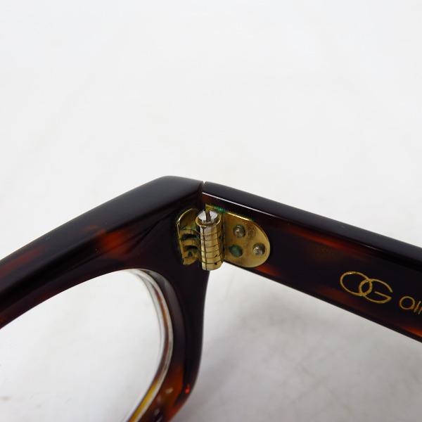 実際に弊社で買取させて頂いたOliver Goldsmith/オリバーゴールドスミス VICE CONSUL-S 度入り/眼鏡/メガネフレームの画像 5枚目