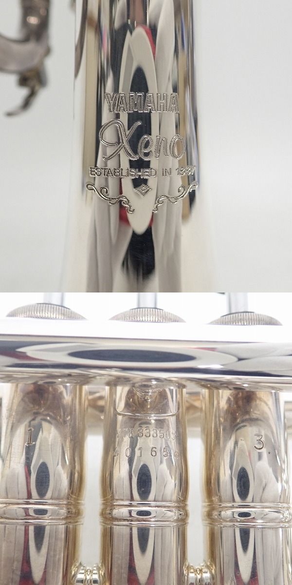 実際に弊社で買取させて頂いた★【選定書付/難あり】YAMAHA/ヤマハ トランペット XENO/ゼノ YTR8335US-2の画像 1枚目