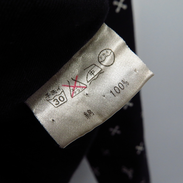 実際に弊社で買取させて頂いたCRIMIE/クライミー スカル総柄 ジップアップ フードジャケット/Mの画像 4枚目