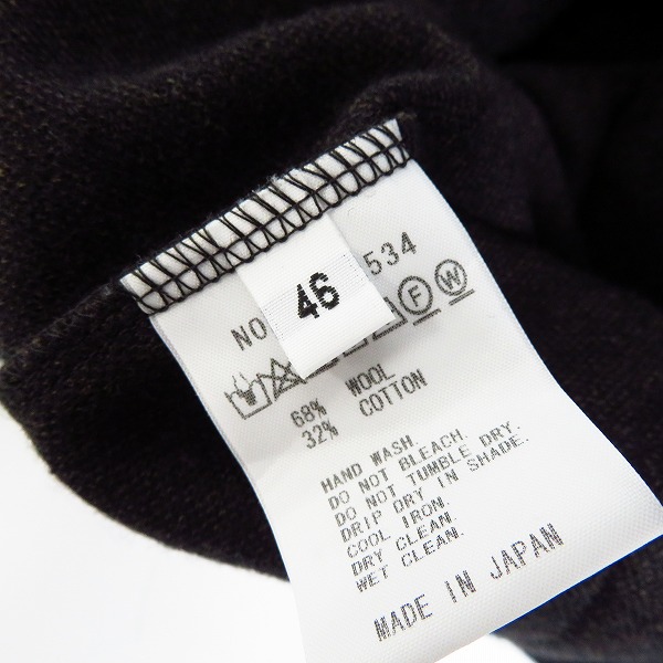 実際に弊社で買取させて頂いたFACTOTUM/ファクトタム VALLIS/ヴァリス ウールジャケット パンツ 上下セット/46の画像 3枚目