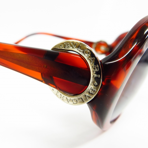 実際に弊社で買取させて頂いたBVLGARI/ブルガリ プラスチック×金属素材 サングラス 8060 5086の画像 6枚目