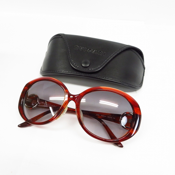 実際に弊社で買取させて頂いたBVLGARI/ブルガリ プラスチック×金属素材 サングラス 8060 5086の画像 8枚目