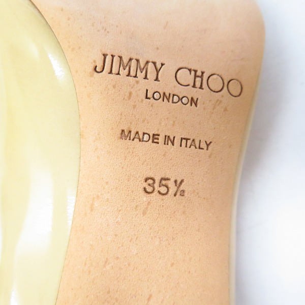 実際に弊社で買取させて頂いたJIMMY CHOO/ジミーチュウ ピンヒール エナメル 35.5の画像 5枚目