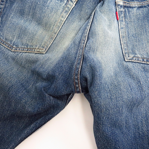 実際に弊社で買取させて頂いたWAREHOUSE/ウェアハウス DUBBLEWORKS/ダブルワークス ボタンフライ デニムパンツ/ジーンズ Size：33の画像 8枚目