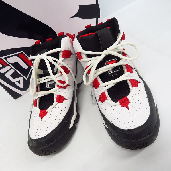 実際に弊社で買取させて頂いたFILA/フィラ THE 95 RETRO Grant Hill スニーカー バスケットシューズ 1VB90072-122/US8.5