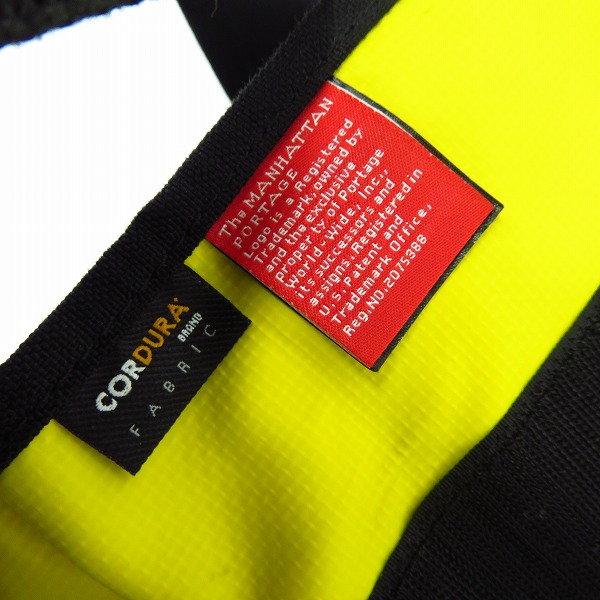 実際に弊社で買取させて頂いたManhattan Portage/マンハッタン ポーテージ 限定 メッセンジャーバッグ NYC Printの画像 4枚目