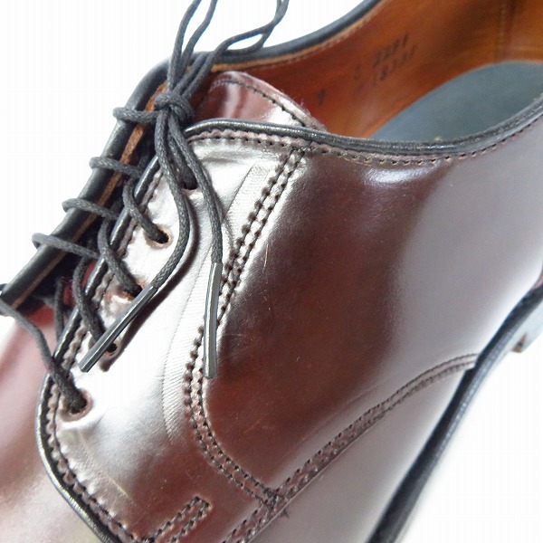 実際に弊社で買取させて頂いたALLEN EDMONDS/アレンエドモンド レザーレースアップシューズ/2291/9の画像 6枚目