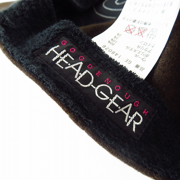 実際に弊社で買取させて頂いたGOOD ENOUGH/グッドイナフ Gロゴ刺繍 キャップの画像 6枚目