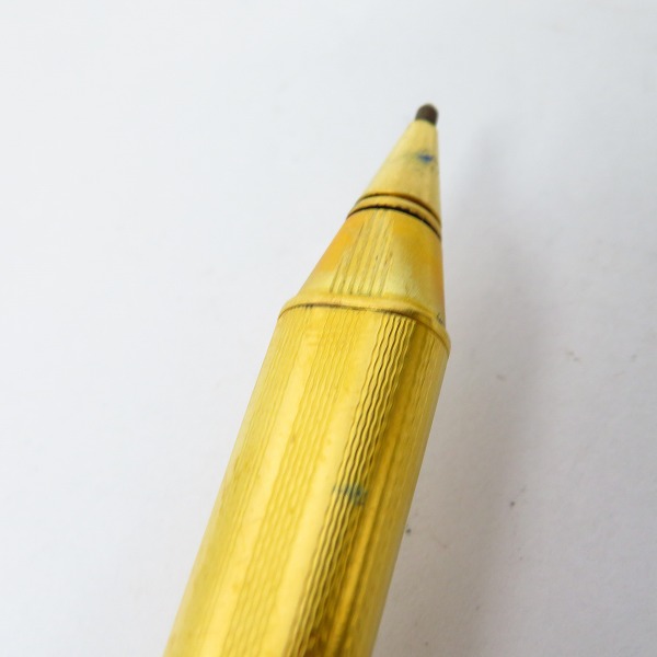 実際に弊社で買取させて頂いたCartier/カルティエ カートリッジ式  金色ボールペン ケース付の画像 4枚目