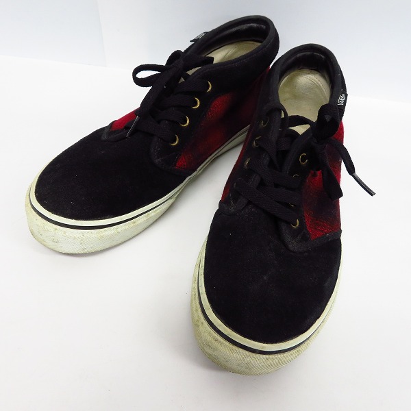 実際に弊社で買取させて頂いたVANS/バンズ チャッカスニーカー チェック柄 V49CL BC 27の画像 0枚目