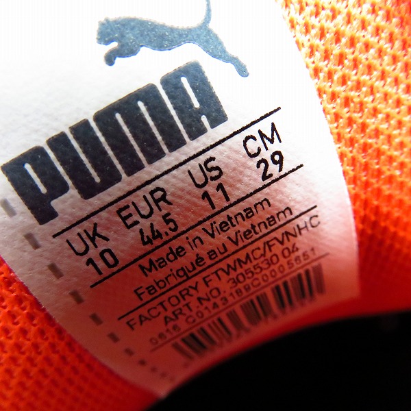 実際に弊社で買取させて頂いたPUMA/プーマ FUTURE CAT S1 NIGHTCAT スニーカー 305530 04/29の画像 5枚目