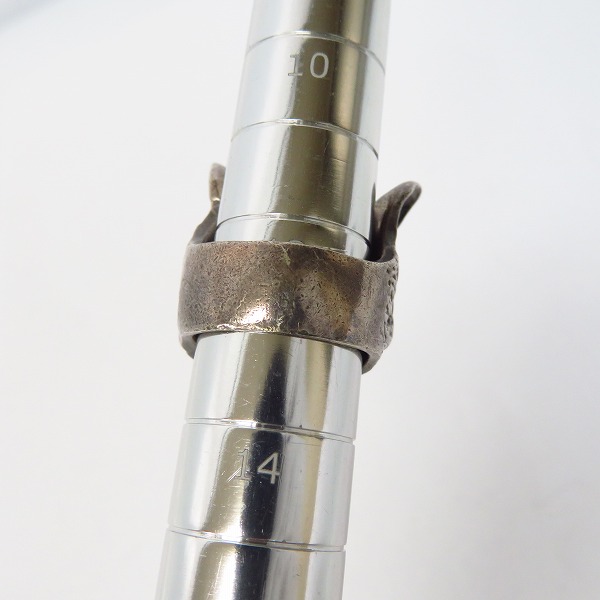 実際に弊社で買取させて頂いたCRAZY PIG/クレイジーピッグ WOLF RING/ウルフリング 12.5号の画像 8枚目