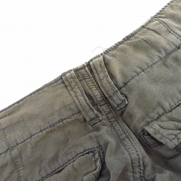 実際に弊社で買取させて頂いたdrestrip/ドレストリップ カーゴハーフパンツ カーキの画像 5枚目